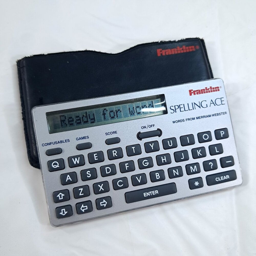Franklin‎ Spelling Ace SA-95 Merriam Webster Spell Checker SA95 Vintage WORKS